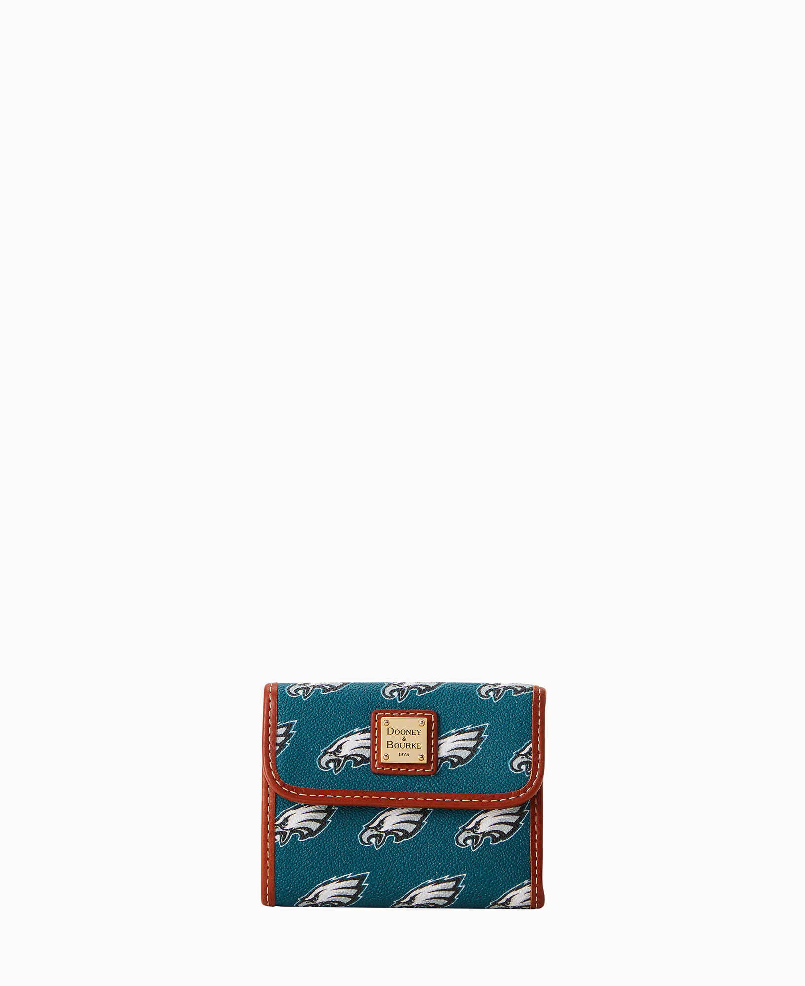 Dooney Bourke NFL Eagles Flap Credit Card Wallet