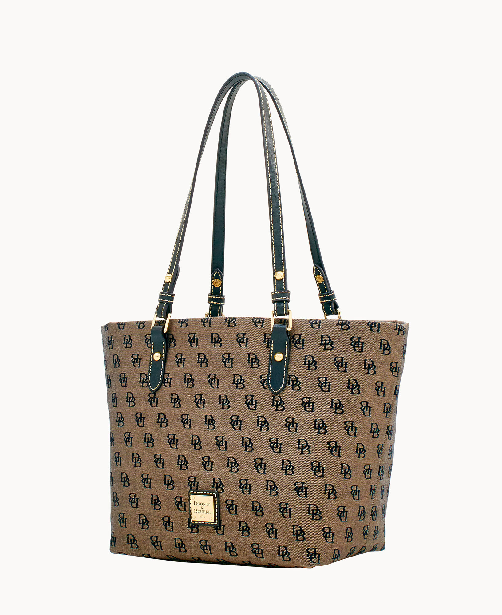 Dooney and bourke signature tote outlet