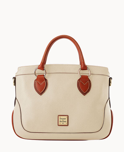 Pebble Grain Short Handle Shopper