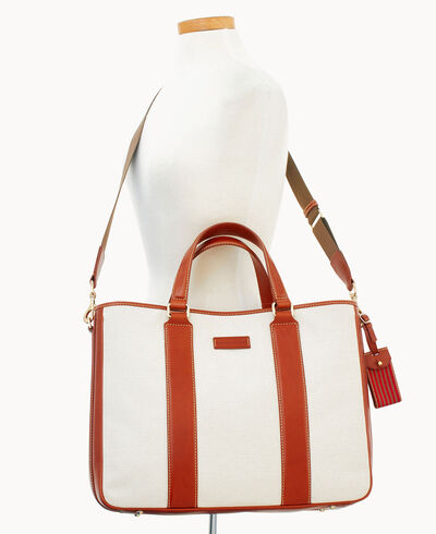 Toscana Canvas East West Delancey Tote
