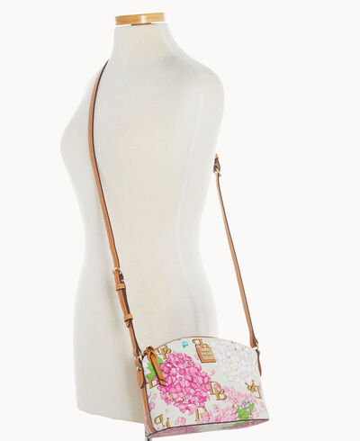 Hydrangea Monogram Suki Crossbody