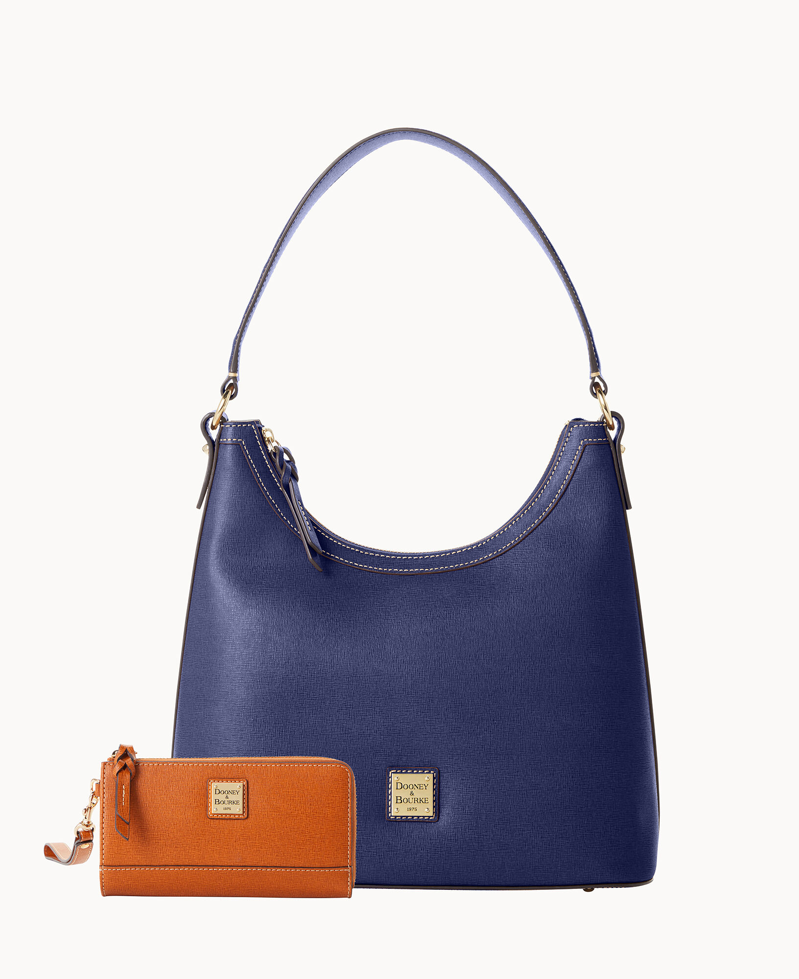 Dooney and bourke saffiano hobo outlet