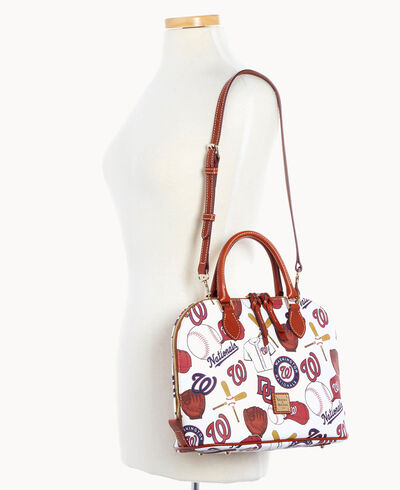 MLB Nationals Zip Zip Satchel