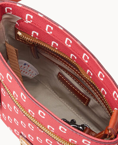 MLB Indians Small Zip Crossbody
