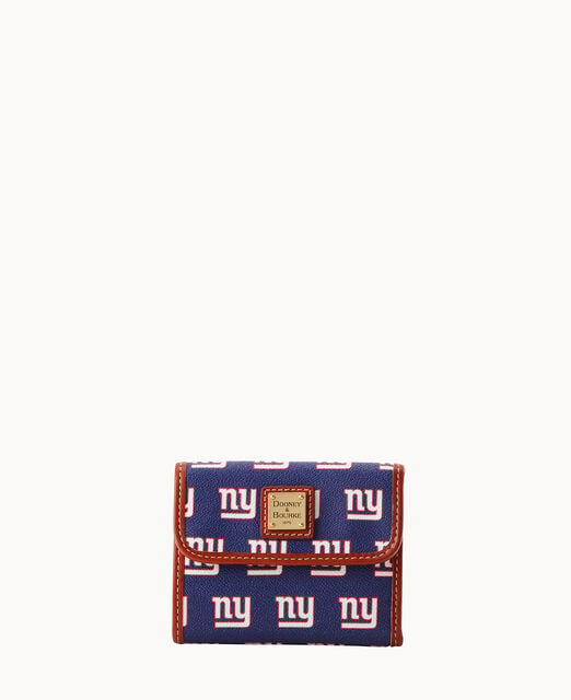 NFL NY Giants Flap Credit Card Wallet