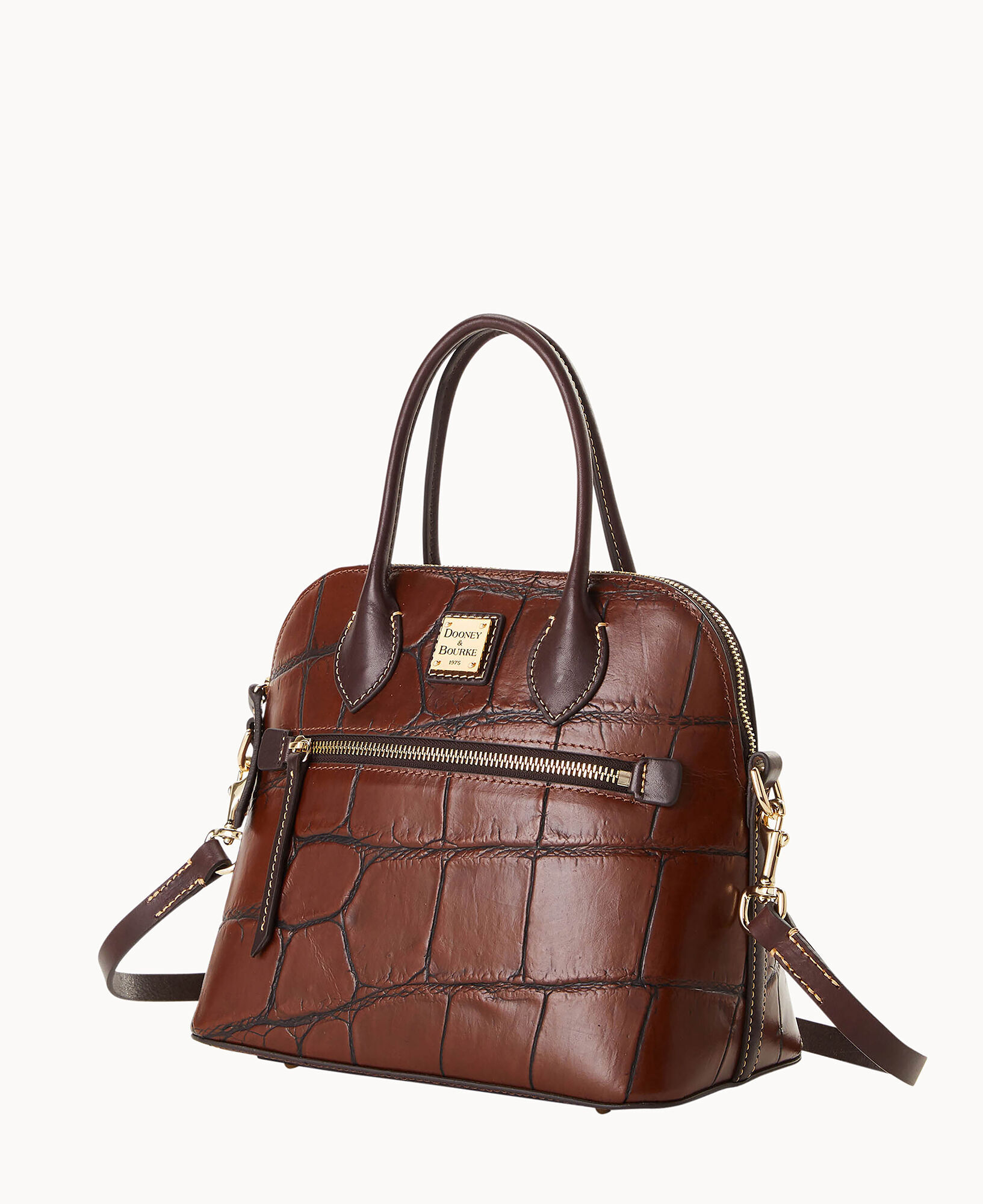 Beacon woven domed satchel store