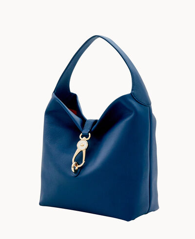 Belvedere Logo Lock Shoulder Bag