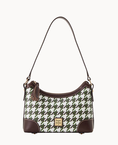 Houndstooth Shoulder Bag
