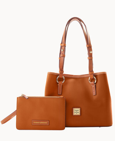 Saffiano Small Briana with Pouch