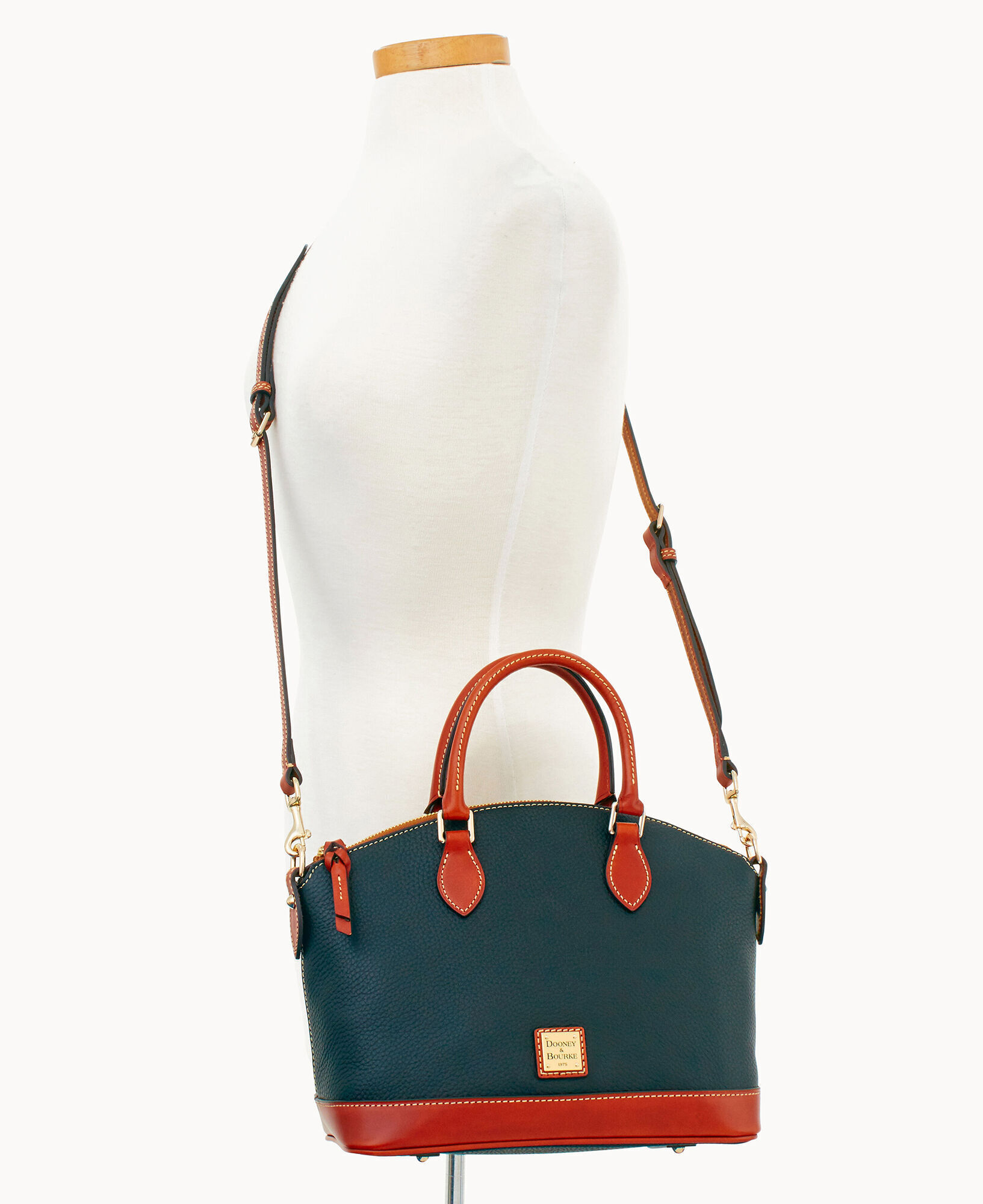 Dooney Bourke Pebble Grain Darcy Satchel