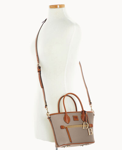 Pebble Grain Small Handle Tote