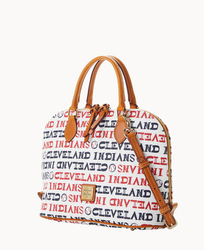 MLB Indians Zip Zip Satchel