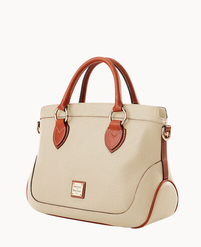 Pebble Grain Short Handle Shopper