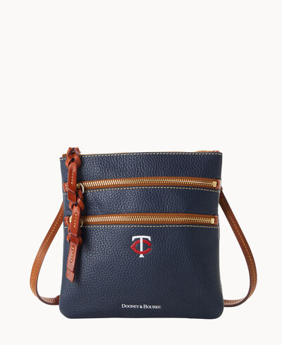 MLB Twins North South Triple Zip Crossbody