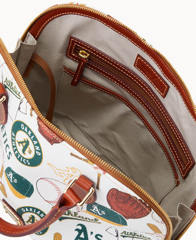 MLB Athletics Zip Zip Satchel