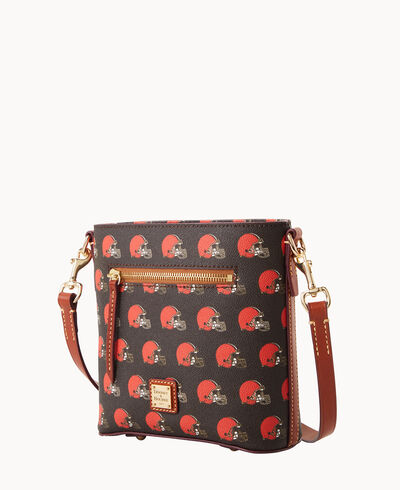 NFL Browns Small Zip Crossbody