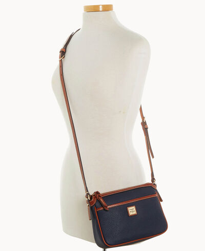 Pebble Grain East West Pocket Crossbody