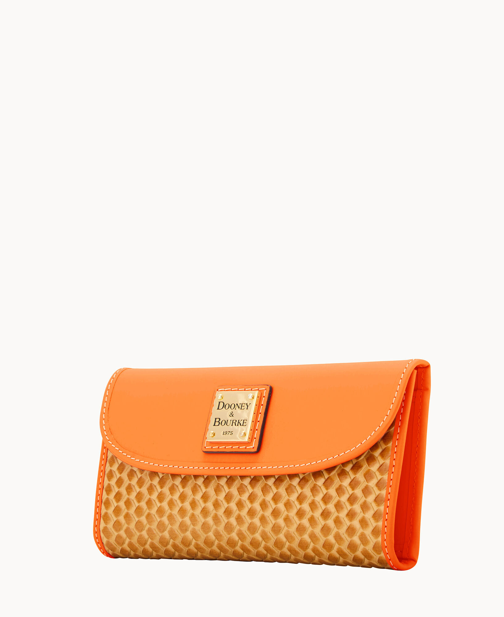 Dooney Bourke Beacon Woven Continental Clutch