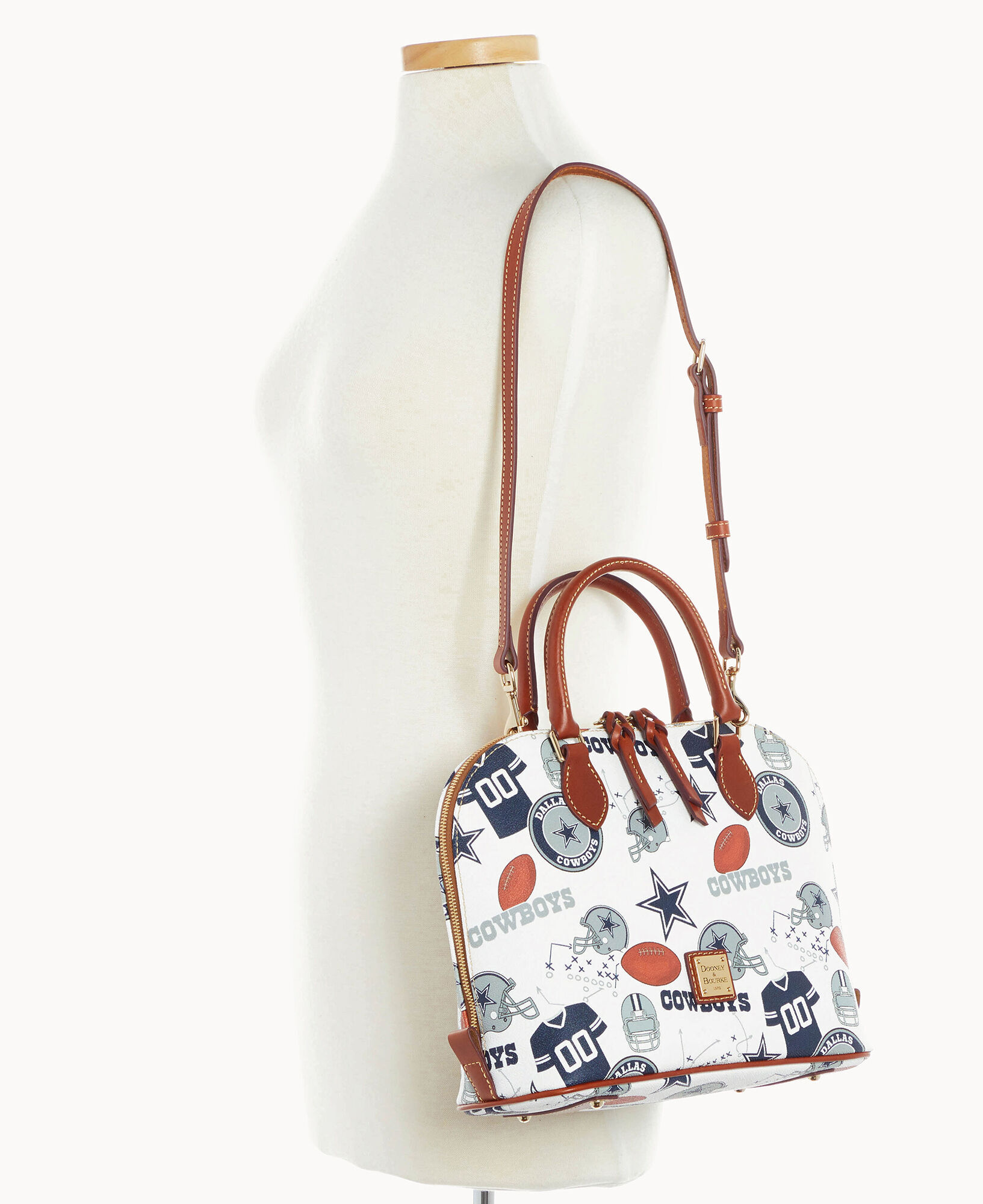 NFL Cowboys Zip Zip Satchel