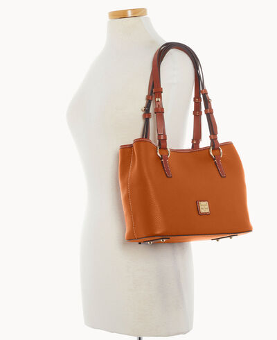 Pebble Grain Small Briana with Pouch