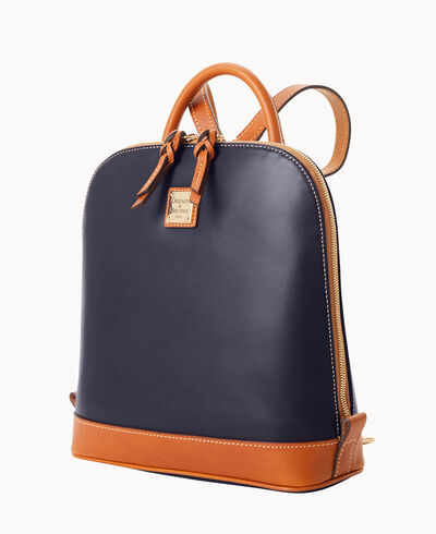 Wexford Leather Zip Pod Backpack