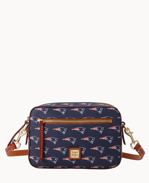 NFL Patriots Camera Zip Crossbody