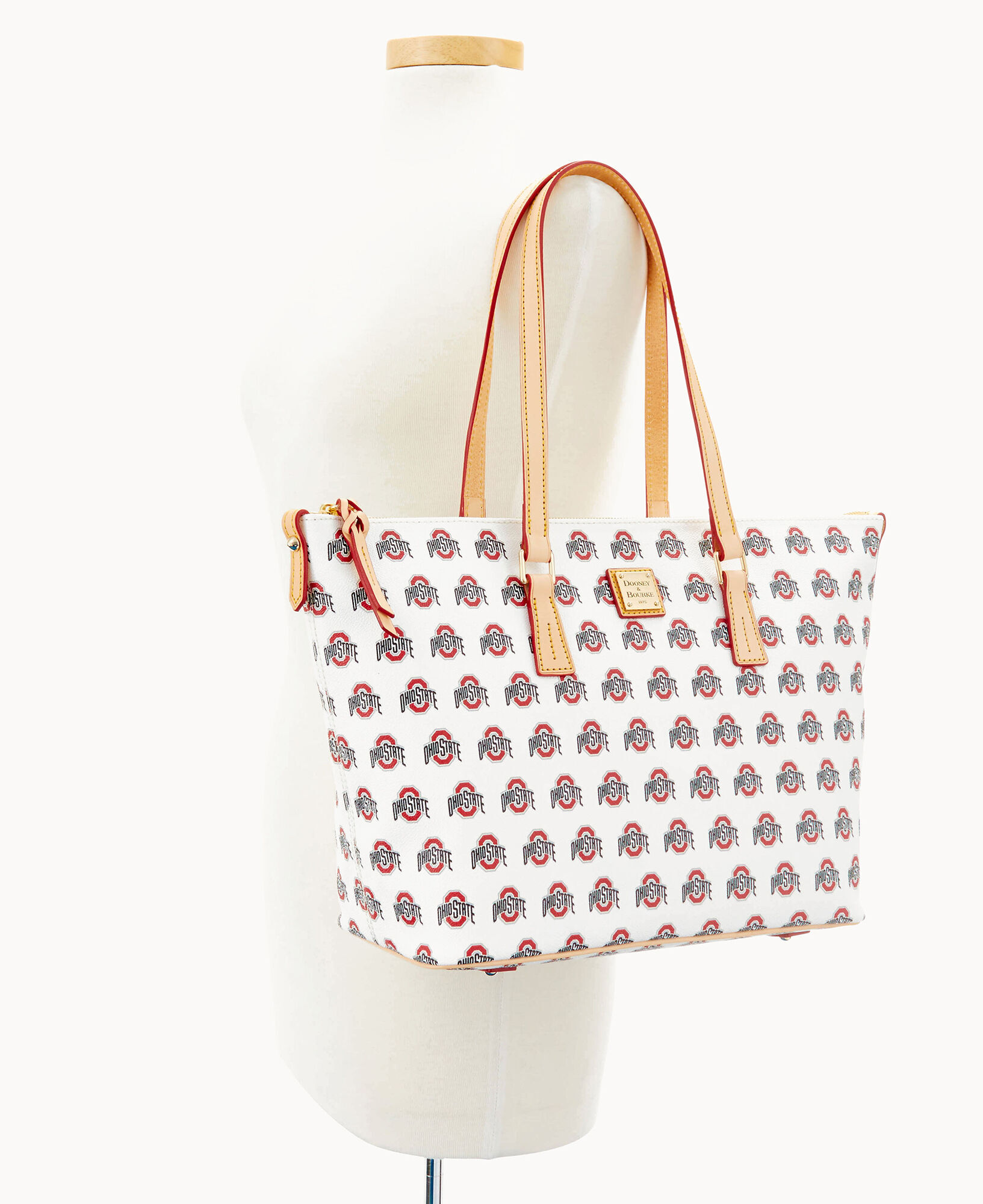 Collegiate Ohio State University Zip Top Shopper