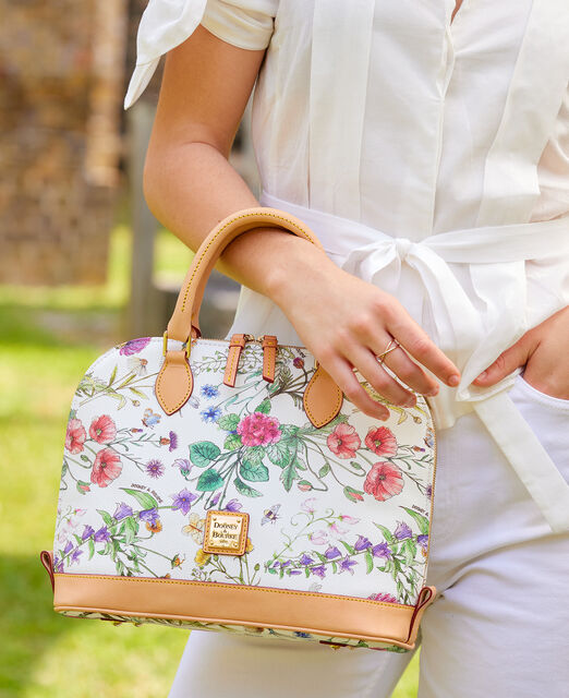 Botanical Collection Zip Zip Satchel