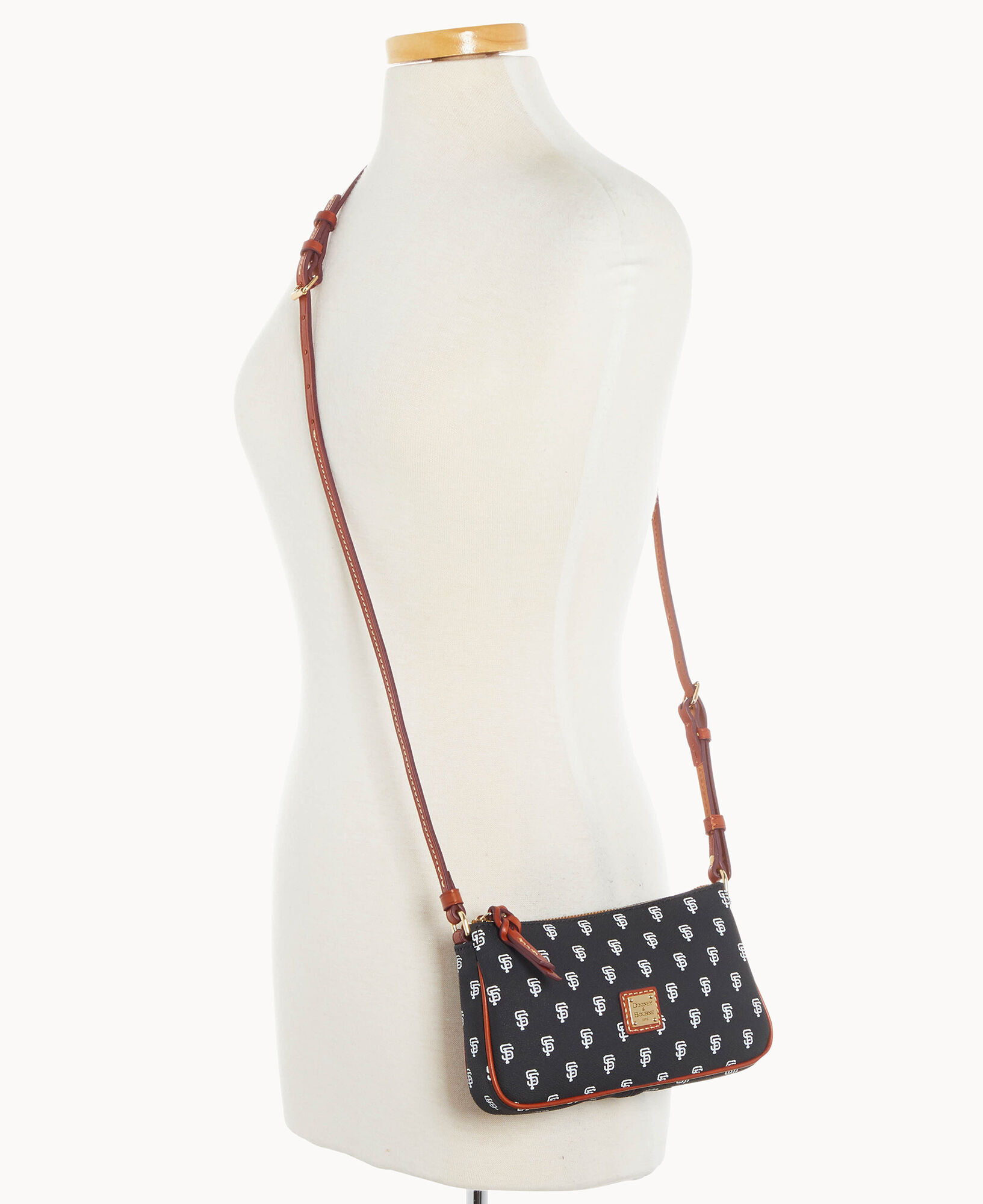 Dooney Bourke MLB Giants Lexi Crossbody Sm Coin Case