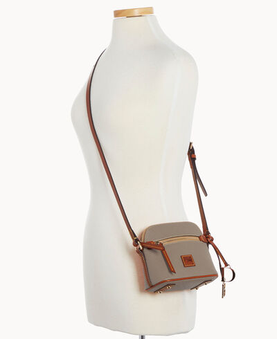 Pebble Grain Mini Domed Crossbody