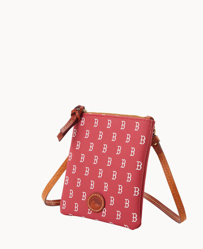 MLB Red Sox Small North South Top Zip Crossbody