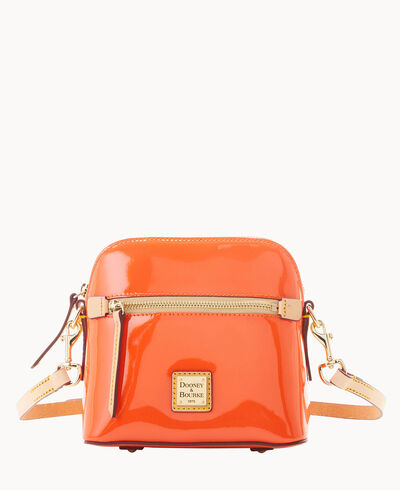 Patent Domed Crossbody