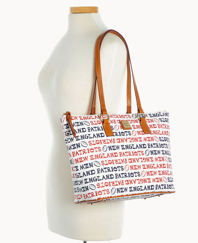 NFL Patriots Wren Zip Tote