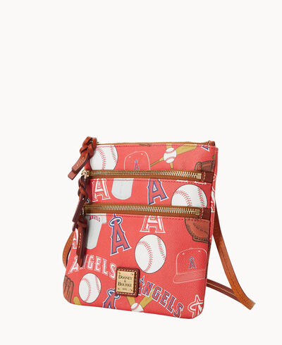 MLB Angels North South Triple Zip Crossbody