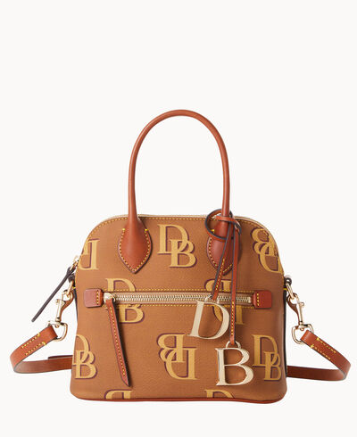 Monogram Small Domed Satchel