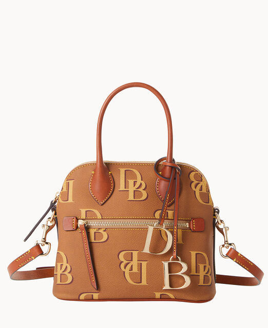 Monogram Small Domed Satchel