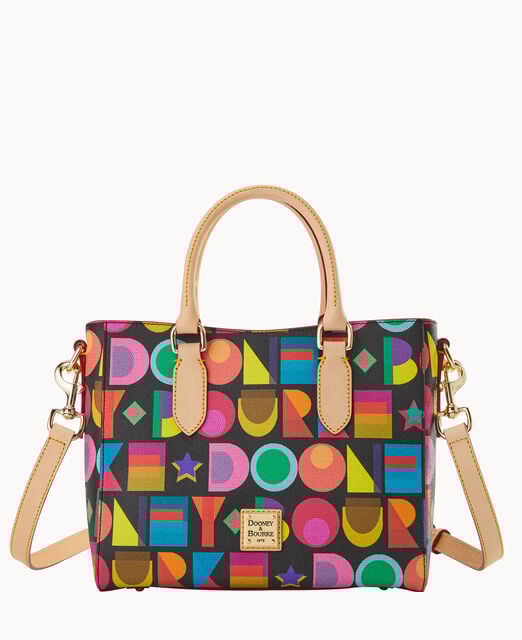 Art Deco Top Handle Tote