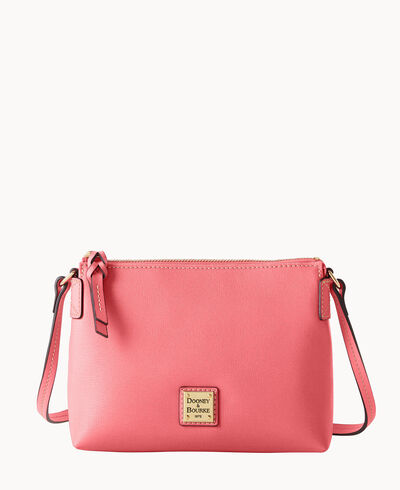 Saffiano Crossbody Pouchette