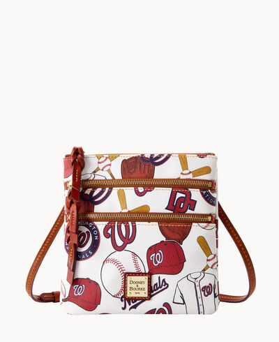 MLB Nationals N S Triple Zip Crossbody