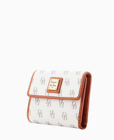 Gretta Small Flap Credit Card Wallet