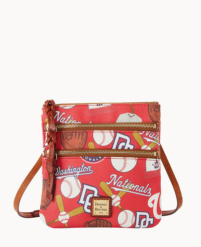 MLB Nationals North South Triple Zip Crossbody