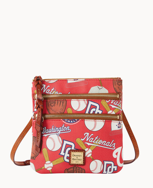 MLB Nationals N S Triple Zip Crossbody