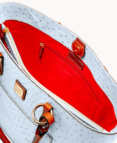 Ostrich Tammy Tote