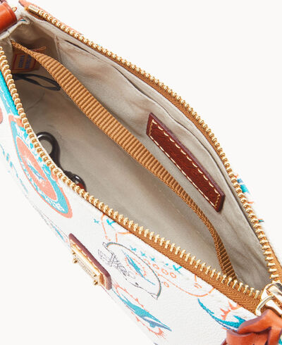 NFL Dolphins Lexi Crossbody Sm Coin Case