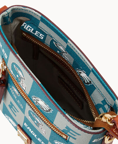NFL Eagles Small Zip Crossbody
