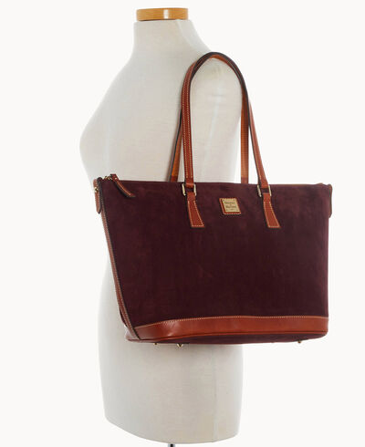 Suede Tote