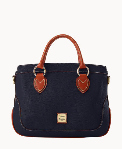 Pebble Grain Short Handle Shopper