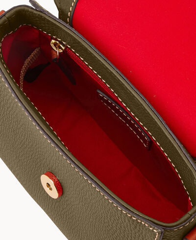 Pebble Grain Saddle Bag