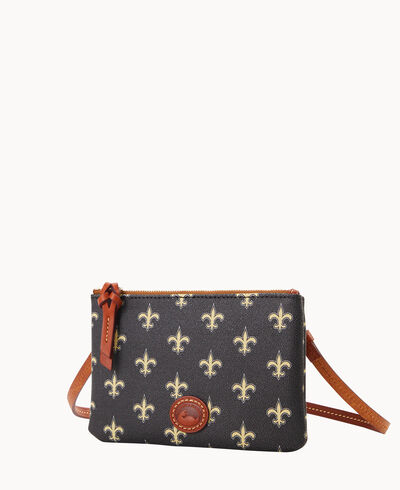 NFL Saints Top Zip Crossbody