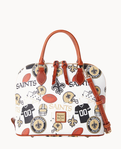 NFL Saints Zip Zip Satchel